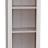 Casa Padrino Landhausstil Regalschrank, Kiefernholz weiß, 50 x 33 x H. 190 cm - Landhausstil Kollektion