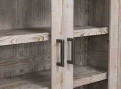 Casa Padrino Landhausstil Schrank Naturfarben Massivholz 104 x 40 x H. 180 cm