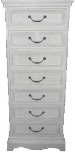 Casa Padrino Landhaus Stil Schrank mit 7 Schubladen Shabby Chic