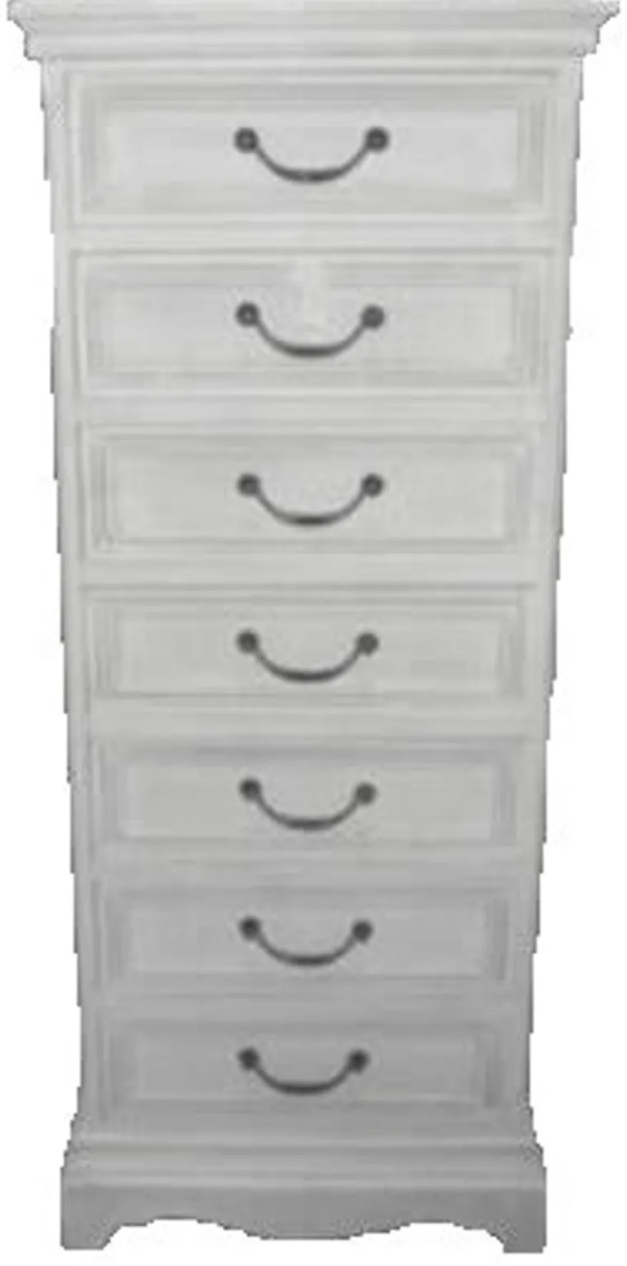 Casa Padrino Landhaus Stil Schrank mit 7 Schubladen Shabby Chic