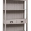 Casa Padrino Landhausstil Shabby Chic Schrank Antik Grau 91 x 39 x H. 197 cm - Landhausstil Esszimmer Schrank - Massivholz Möbel - Landhausstil Shabby Chic Möbel