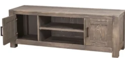 Casa Padrino Landhausstil Sideboard Fernsehschrank Dunkelbraun 160 x 46 x H. 56 cm