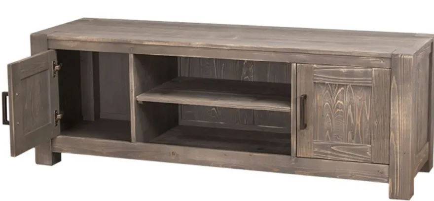 Casa Padrino Landhausstil Sideboard Fernsehschrank Dunkelbraun 160 x 46 x H. 56 cm
