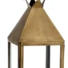 Casa Padrino Laterne mit Griff 24 x 24 x H. 70 cm - Hotel Restaurant Dekoration
