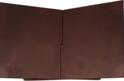Casa Padrino Luxus Aluminium Buchständer / Buchstütze Bronze 49,5 cm - Deko Accessoires