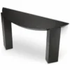 Casa Padrino Luxus Aluminium Konsole Bronze 140 cm - Luxus Aluminium Möbel
