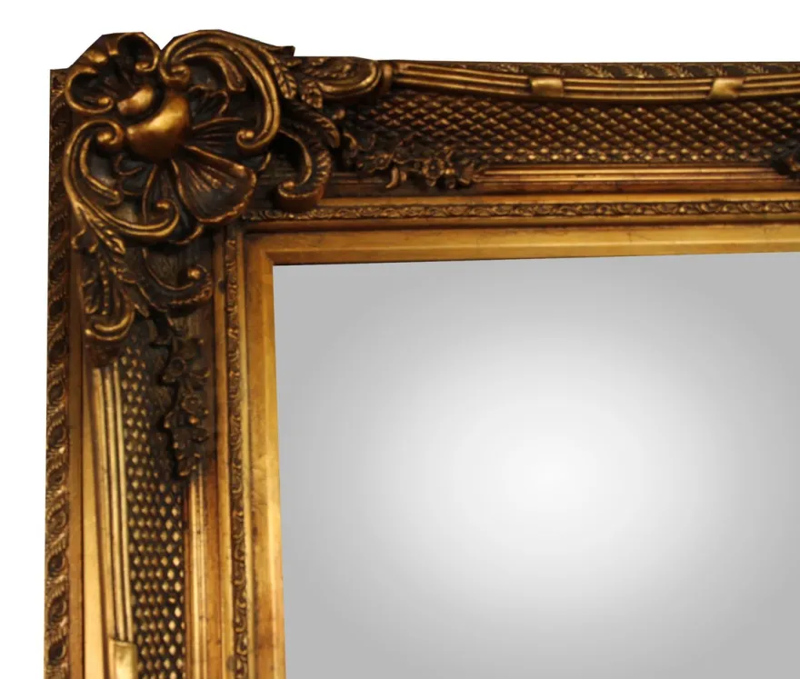 Casa Padrino Luxus Antikstil Spiegel 155 x H. 210 cm - Barock Wandspiegel