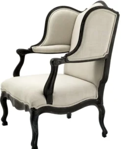 Casa Padrino Luxus Antikstil Sessel 89 x 87 x H. 113 cm - Hotel Club Möbel