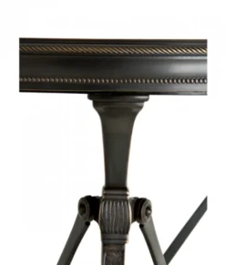 Casa Padrino Luxus Art Deco Designer Beistelltisch in Anthrazit - 52 x H. 70 cm