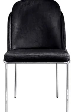Casa Padrino Luxus Art Deco Esszimmer Set Schwarz / Weiß / Grau / Silber - 1 Esszimmertisch & 4 Esszimmerstühle - Edle Art Deco Esszimmer Möbel