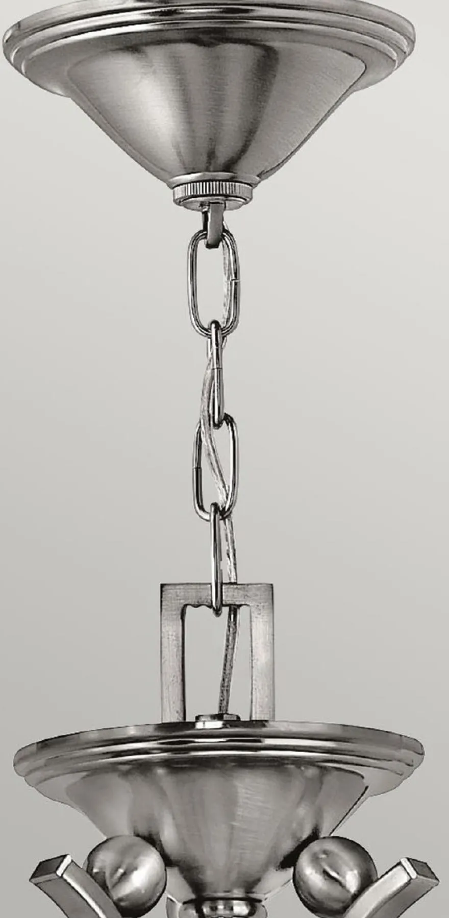 Casa Padrino Luxus Art Deco Kronleuchter Silber / Weiß Ø 61 x H. 62,5 cm - Runder Metall Kronleuchter mit Glas Lampenschirmen - Wohnzimmer Kronleuchter - Art Deco Leuchten - Luxus Leuchten
