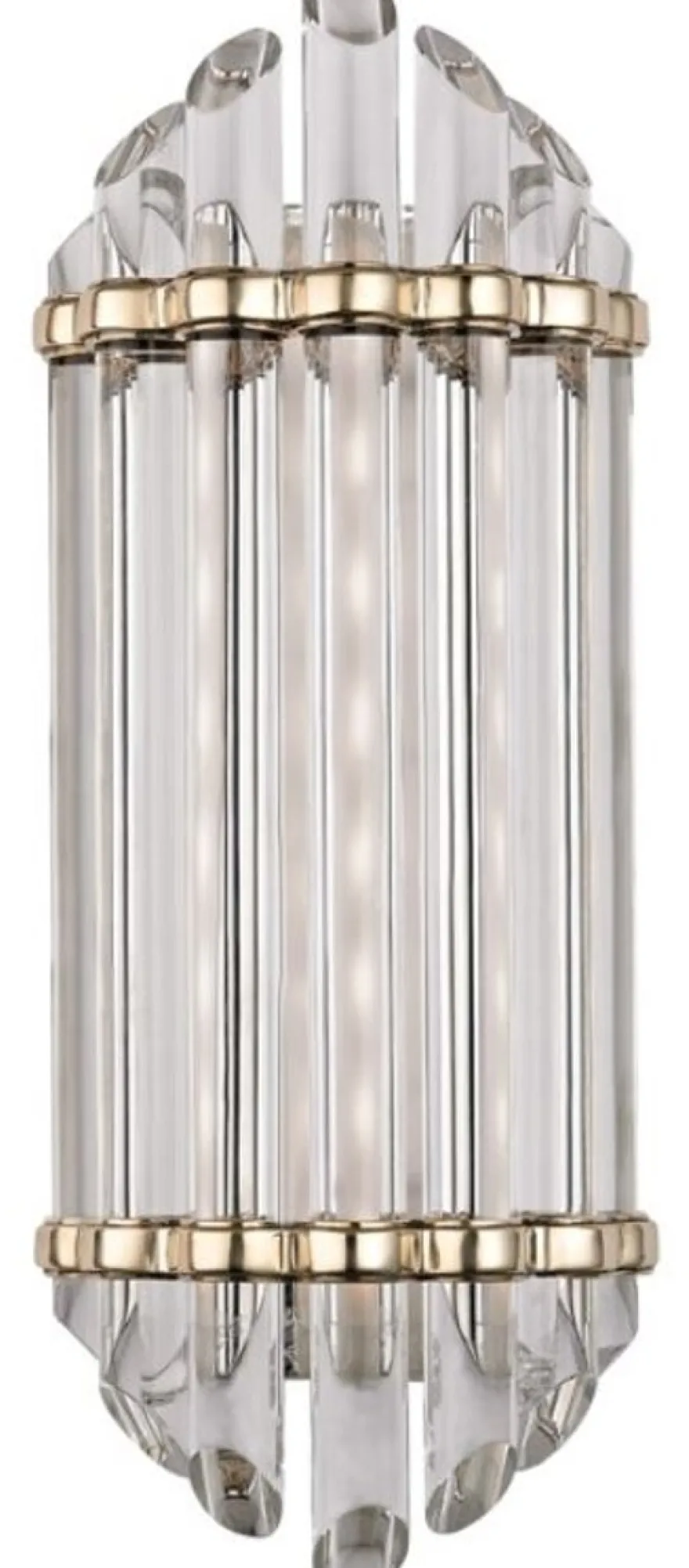 Casa Padrino Luxus Art Deco LED Wandleuchte Antik Messing 16,5 x 10,8 x H. 41,9 cm - Luxus Qualität