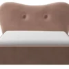 Casa Padrino Luxus Art Deco Nachttisch Weiß 60 x 40 x H. 56 cm - Verspiegelter Beistelltisch mit Schublade - Schlafzimmer Möbel - Kinderzimmer Möbel - Art Deco Möbel - Luxus Möbel