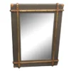 Casa Padrino Luxus Art - Deco Wandspiegel Oliv 90 x H. 120 cm - Luxus Kollektion