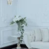 Casa Padrino Luxus Art Deco Wohnzimmer Sofa Cremefarben / Grau / Gold - Art Deco Wohnzimmer Möbel - Luxus Kollektion