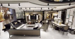 Casa Padrino Luxus Art Deco Wohnzimmer Sessel Schwarz / Gold - Art Deco Wohnzimmer & Hotel Möbel - Luxus Kollektion
