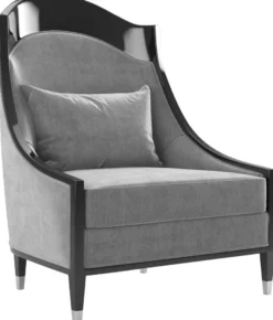Casa Padrino Luxus Art Deco Wohnzimmer Set Grau / Schwarz / Silber - 2 Sofas & 2 Sessel & 1 Couchtisch mit Marmorplatte - Edle Art Deco Wohnzimmer Möbel