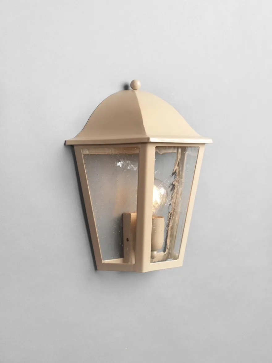 Casa Padrino Luxus Außen Laterne Gold B. 32 x H. 36 cm - Handgefertigte Laterne aus Schmiedeeisen - Luxus Kollektion - Edel & Prunkvoll