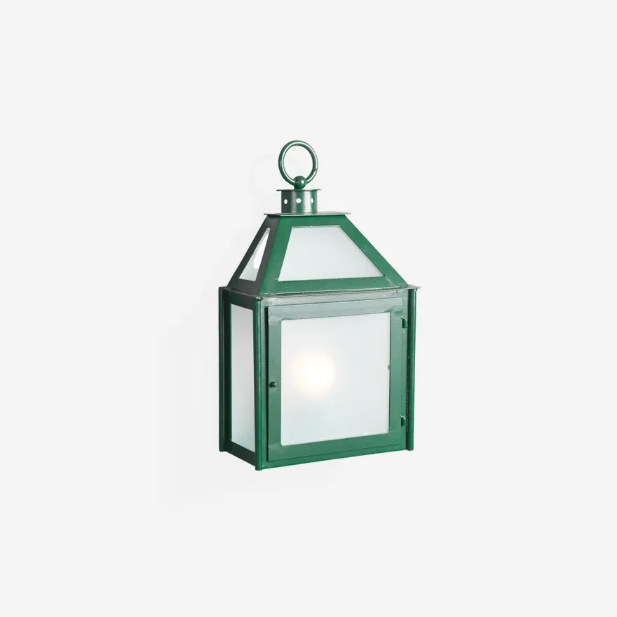 Casa Padrino Luxus Außen Laterne Grün H. 62 cm - Handgefertigte Laterne aus Schmiedeeisen - Luxus Kollektion - Edel & Prunkvoll