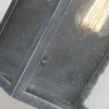 Casa Padrino Luxus Außenwandleuchte Schwarz H. 41,3 cm - Luxus Außenbeleuchtung
