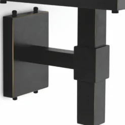 Casa Padrino Luxus Außenwandleuchte Bronze / Weiß H. 86 cm - Luxus Außenbeleuchtung