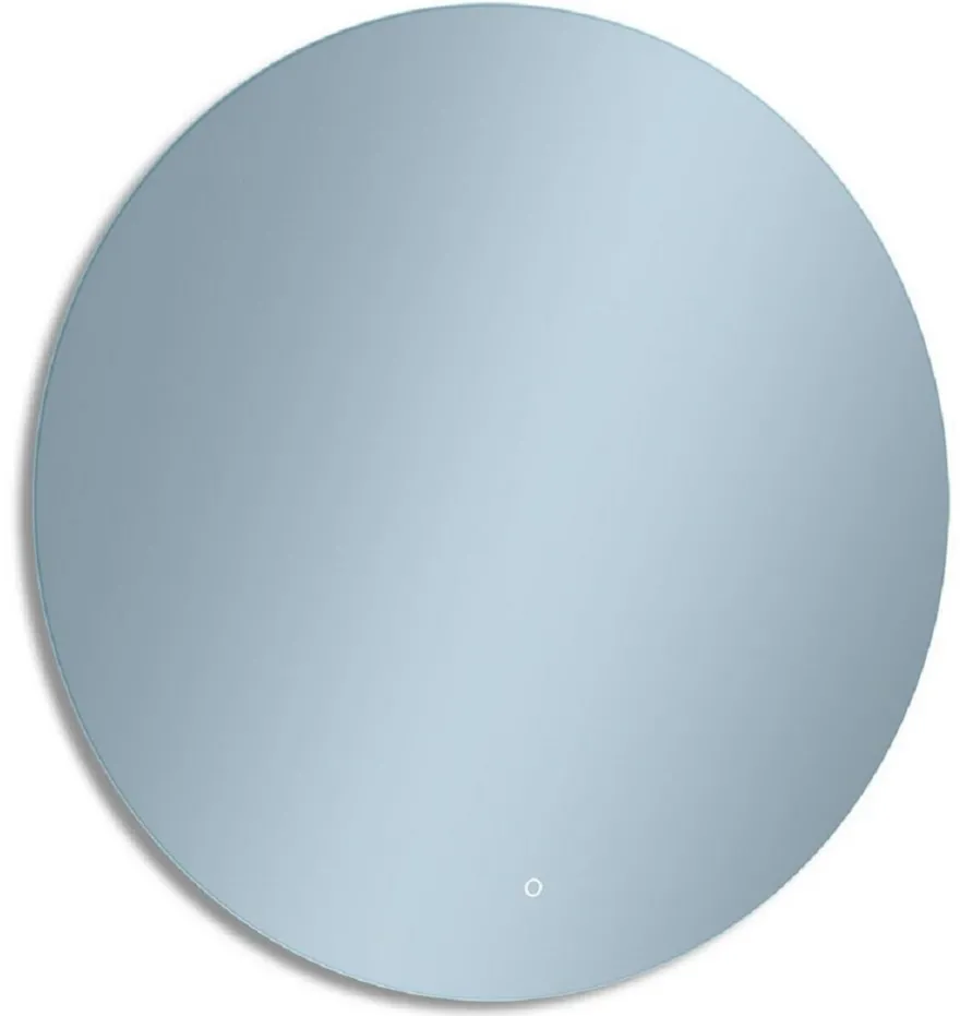 Casa Padrino Luxus Badezimmer Spiegel Ø 60 cm - Runder Wandspiegel mit LED Beleuchtung - Badezimmer Möbel - Badezimmer Accessoires