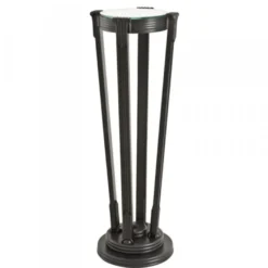 Casa Padrino Luxus Barock Beistelltisch / Säule Messing Vintage Bronze Finish 36 x H 105.5 cm