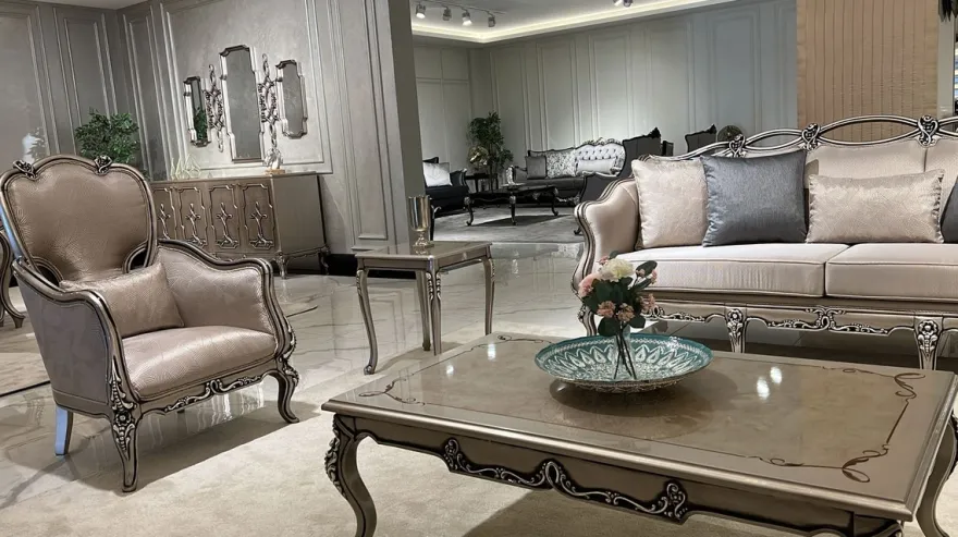 Casa Padrino Luxus Barock Beistelltisch Silber - Quadratischer Massivholz Tisch im Barockstil - Luxus Wohnzimmer Möbel im Barockstil - Barock Möbel - Edel & Prunkvoll