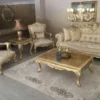 Casa Padrino Luxus Barock Beistelltisch Antik Gold - Prunkvoller handgefertigter Tisch im Barockstil - Barock Wohnzimmer Möbel