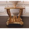 Casa Padrino Luxus Barock Beistelltisch Gold H. 69 cm - Made in Italy