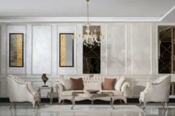 Casa Padrino Luxus Barock Beistelltisch Antik Silber - Quadratischer Massivholz Tisch im Barockstil - Luxus Wohnzimmer Möbel im Barockstil - Barock Möbel - Edel & Prunkvoll