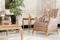 Casa Padrino Luxus Barock Beistelltisch Gold - Quadratischer Massivholz Tisch im Barockstil - Luxus Wohnzimmer Möbel im Barockstil - Barock Möbel - Edel & Prunkvoll