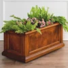 Casa Padrino Luxus Barock Blumentopf Braun 91 cm - Made in Italy