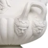 Casa Padrino Luxus Barock Blumentopf Weiß Ø 63 x H. 84 cm