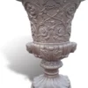 Casa Padrino Luxus Barock Blumentopf Bronze Ø 40 x H. 60 cm - Made in Italy