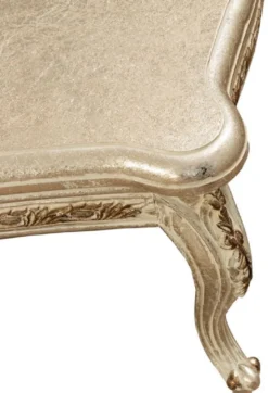 Casa Padrino Luxus Barock Couchtisch Antik Gold - Prunkvoller Massivholz Wohnzimmertisch im Barockstil - Barock Wohnzimmer Möbel - Edel & Prunkvoll