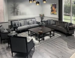 Casa Padrino Luxus Barock Couchtisch Dunkelbraun / Schwarz - Quadratischer Massivholz Wohnzimmertisch im Barockstil - Luxus Wohnzimmer Möbel im Barockstil - Barock Möbel - Edel & Prunkvoll