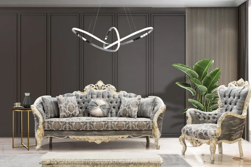 Casa Padrino Luxus Barock Couchtisch Antik Weiß / Gold - Handgefertigter Barockstil Wohnzimmertisch - Luxus Möbel im Barockstil - Barockstil Wohnzimmer Möbel - Barock Einrichtung - Barock Möbel