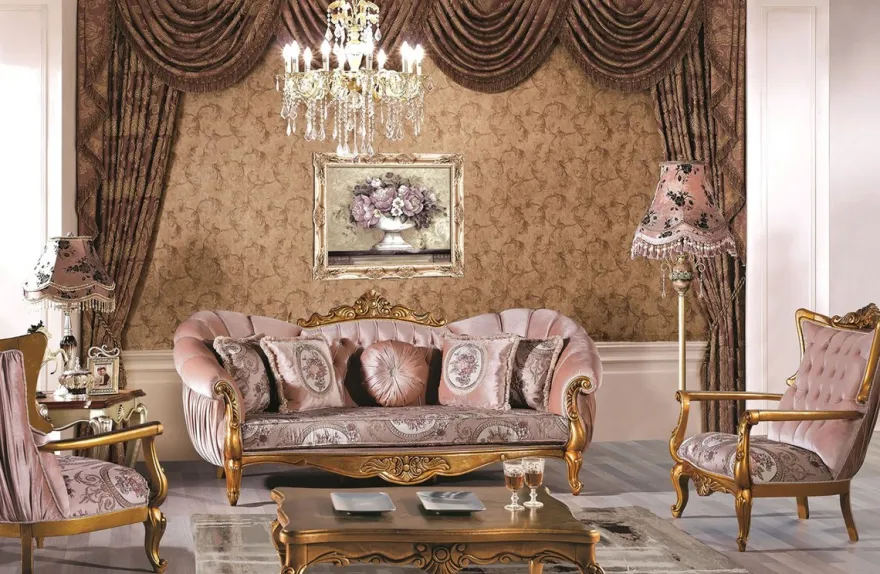 Casa Padrino Luxus Barock Couchtisch Antik Gold 100 x 90 x H. 45 cm - Wohnzimmertisch mit Glasplatte - Barockstil Wohnzimmer Möbel