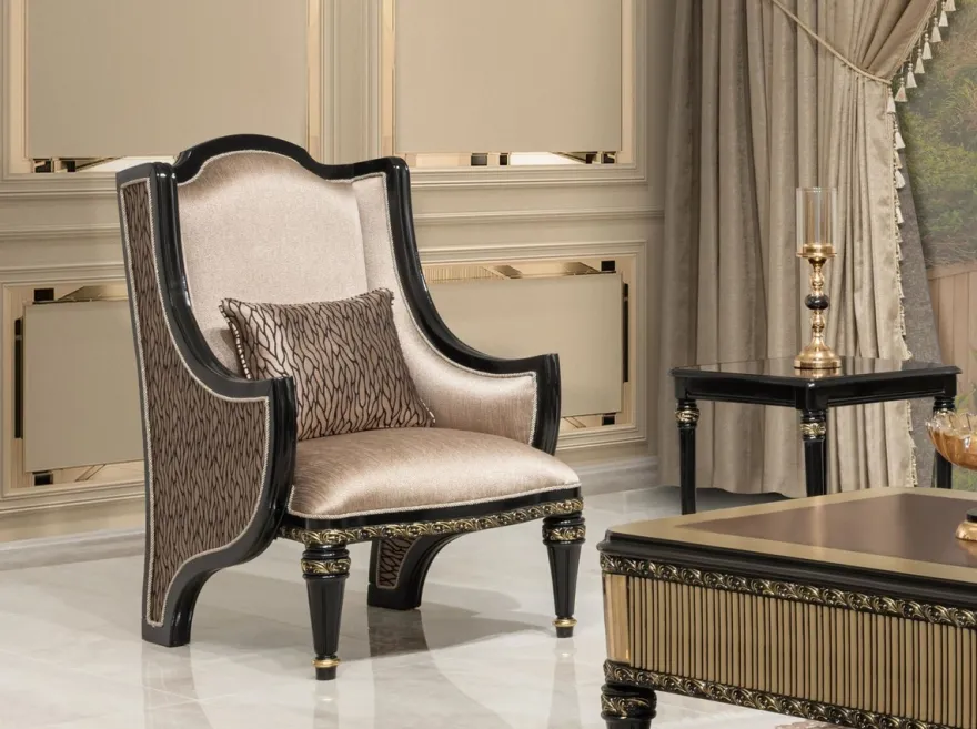 Casa Padrino Luxus Barock Couchtisch Braun / Schwarz / Gold - Prunkvoller Wohnzimmertisch im Barockstil - Barockstil Wohnzimmer Möbel - Barock Einrichtung - Barock Möbel - Luxus Möbel im Barockstil