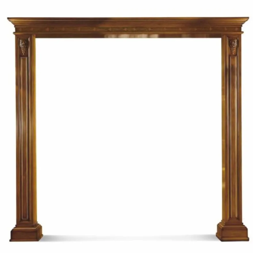 Casa Padrino Luxus Barock Doppel Türrahmen Braun 271,5 x H. 248 cm - Made in Italy