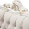 Casa Padrino Luxus Barock Esszimmer Stuhl 6er Set Weiß / Gold - Prunkvolle Barockstil Küchen Stühle - Luxus Esszimmer Möbel im Barockstil - Barock Esszimmer Möbel - Barockstil Möbel