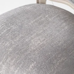 Casa Padrino Luxus Barock Esszimmer Stuhl 6er Set Grau / Hochglanz Beige 49,5 x 57 x H. 102,5 cm - Barockstil Küchen Stühle - Prunkvolle Luxus Esszimmer Möbel im Barockstil - Edel & Prunkvoll
