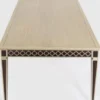 Casa Padrino Luxus Barock Esstisch Schwarz / Silber 240 x 110 x H. 78 cm - Massivholz Küchentisch - Esszimmertisch - Esszimmer Möbel im Barockstil