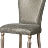 Casa Padrino Luxus Barock Esszimmer Stuhl Set Grün / Silber / Kupfer / Gold 55 x 55 x H. 102 cm - Küchen Stühle 6er Set - Esszimmer Möbel im Barockstil