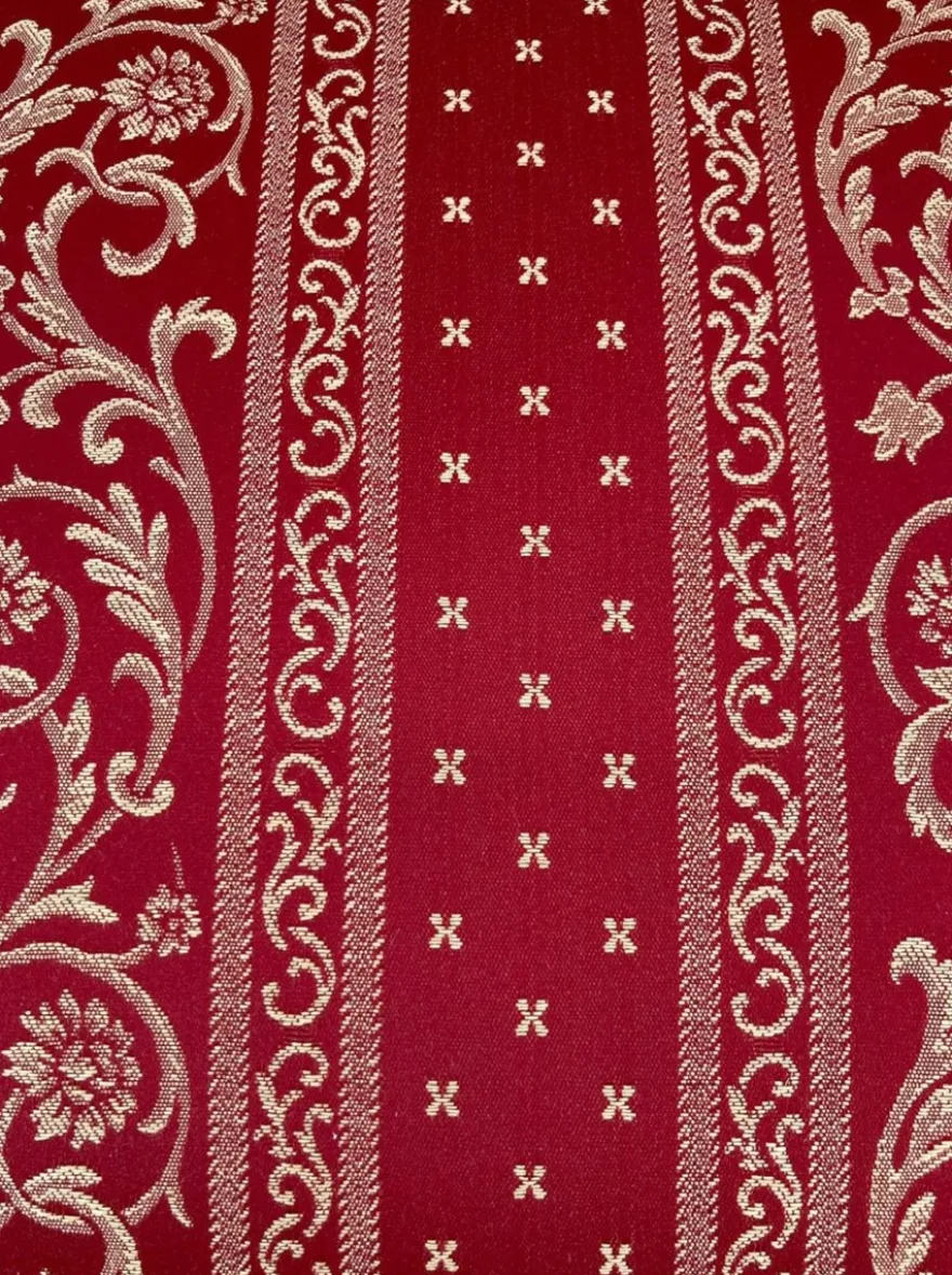 Casa Padrino Luxus Barock Esszimmerstuhl mit Armlehnen Bordeauxrot / Gold / Braun - Prunkvoller Stuhl mit elegantem Muster - Barock Esszimmer Möbel - Luxus Qualität - Made in Italy