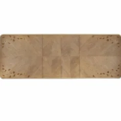 Casa Padrino Luxus Barock Esstisch Braun / Champagner-Gold 213-300 cm - Barock Möbel