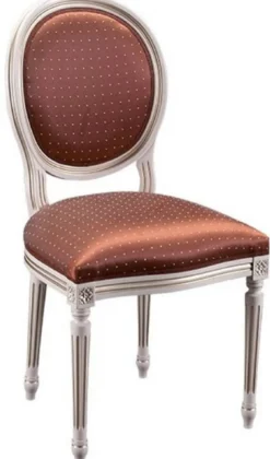 Casa Padrino Luxus Barock Esszimmer Stuhl 8er Set Bordeaurot / Weiß
