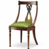 Casa Padrino Luxus Barock Esszimmer Stuhl Grün / Braun H. 98 cm - Made in Italy