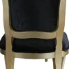 Casa Padrino Luxus Barock Esszimmer Stuhl Gold / Schwarz Mod2 - Luxus Qualität - Hotel Möbel